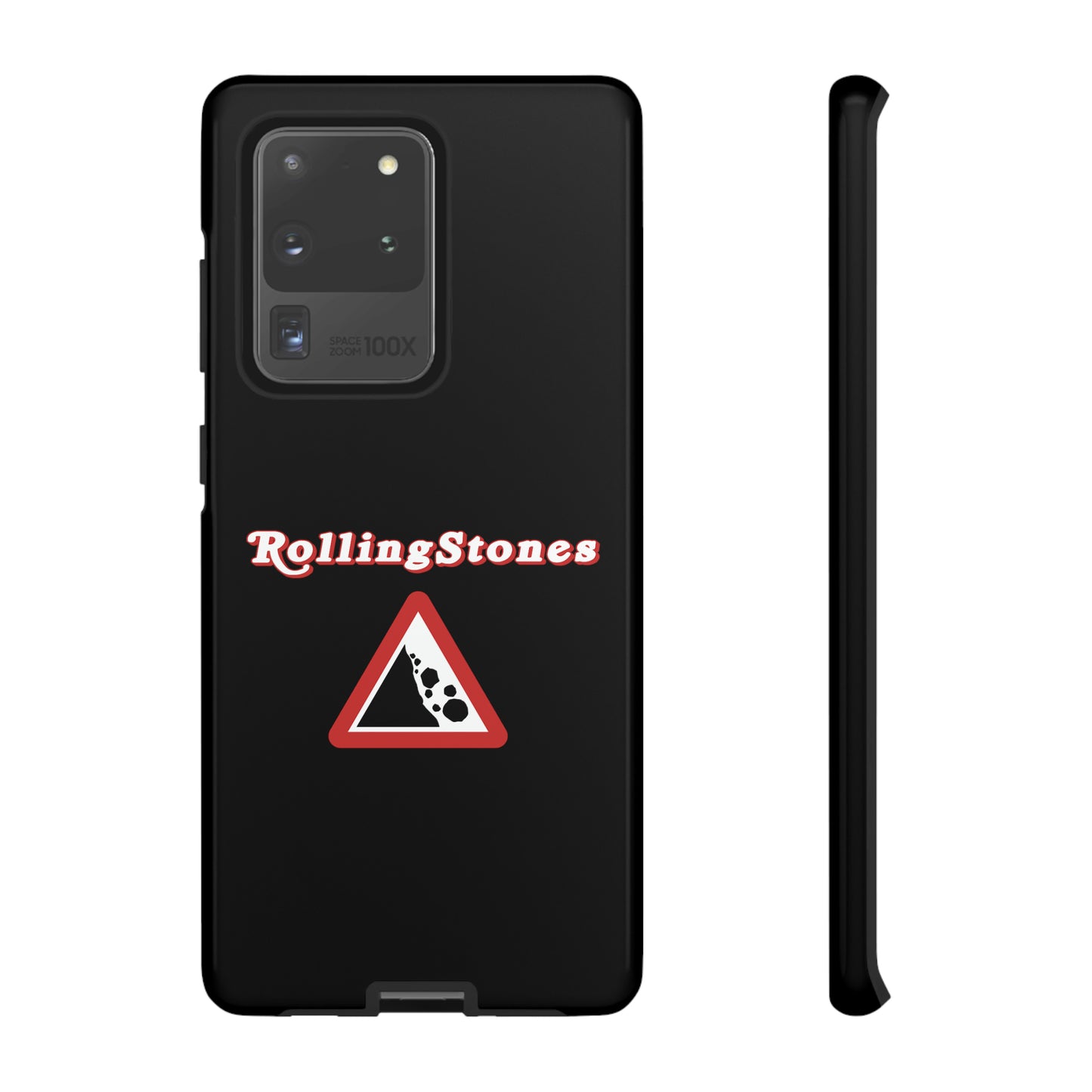 Rolling Stones Samsung Case Black