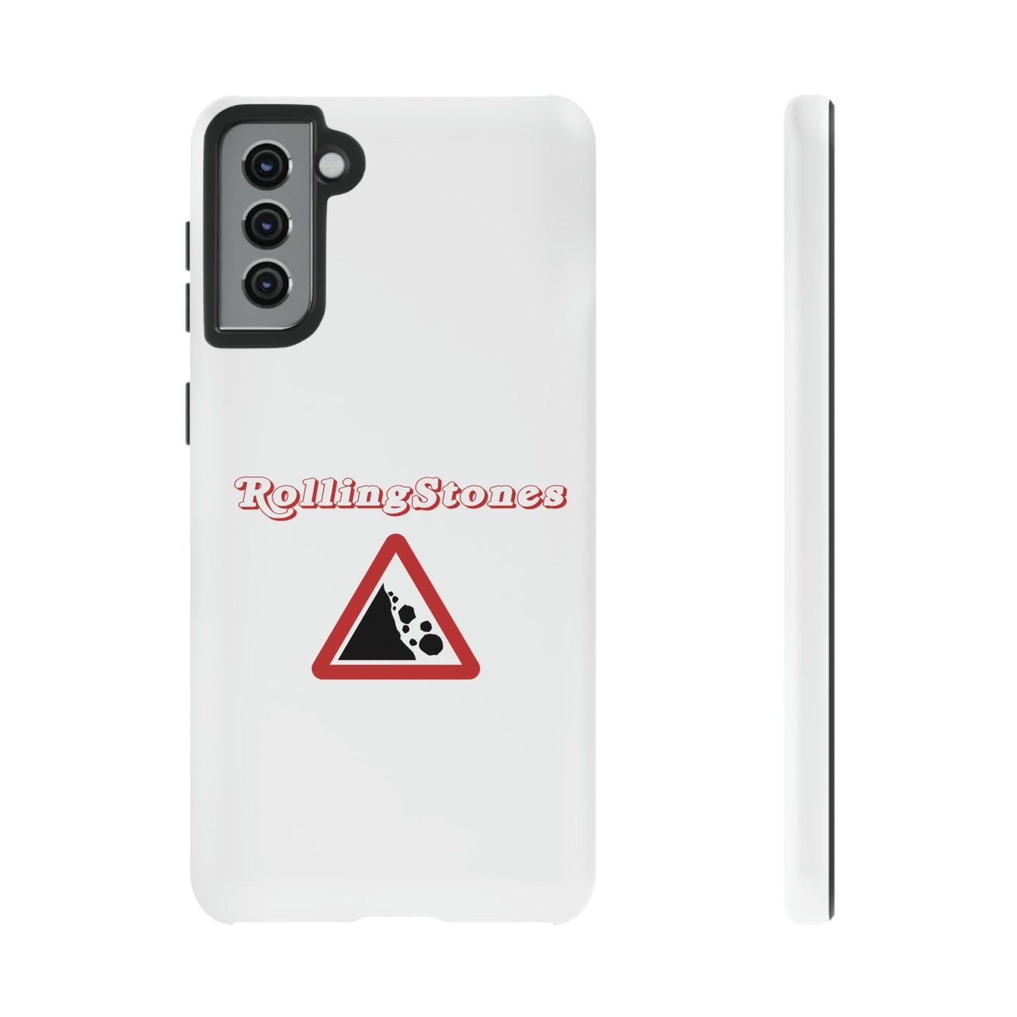 Rolling Stones Samsung Case White