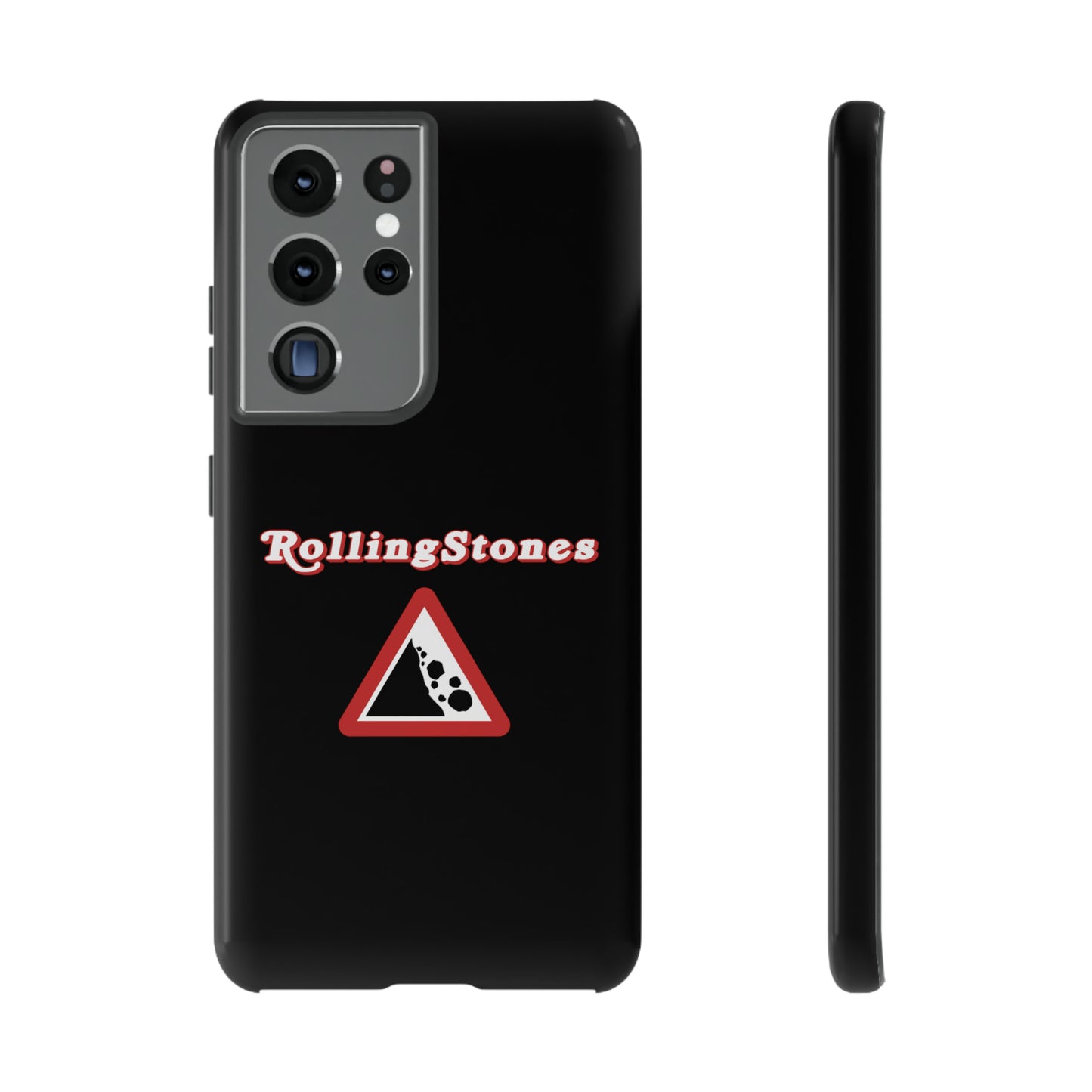 Rolling Stones Samsung Case Black