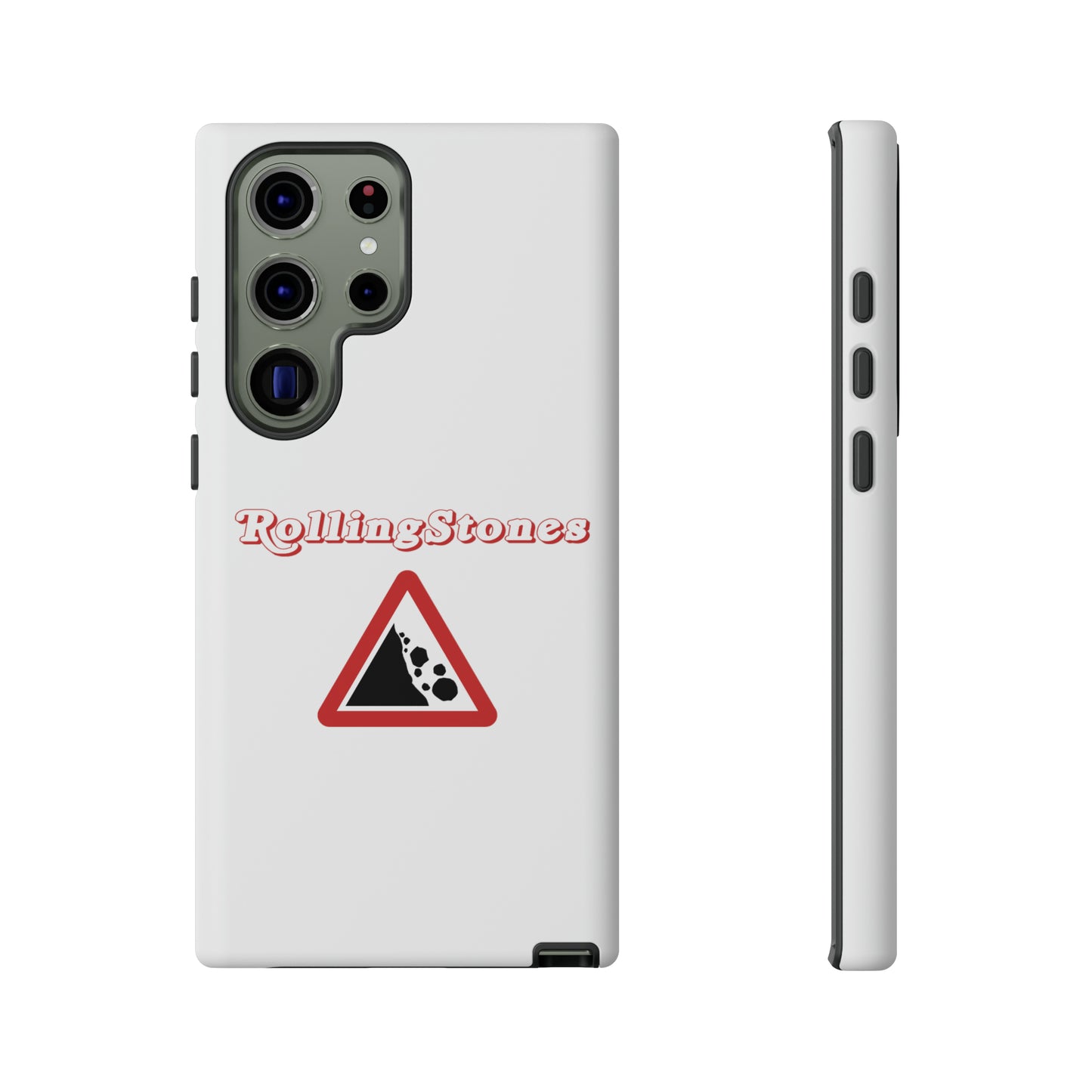 Rolling Stones Samsung Case White