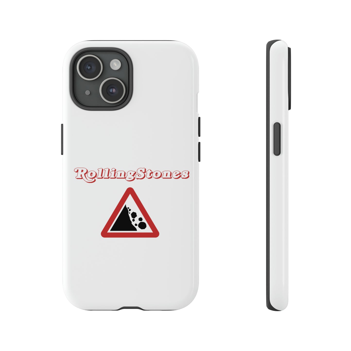 Rolling Stones Tough iPhone Case White