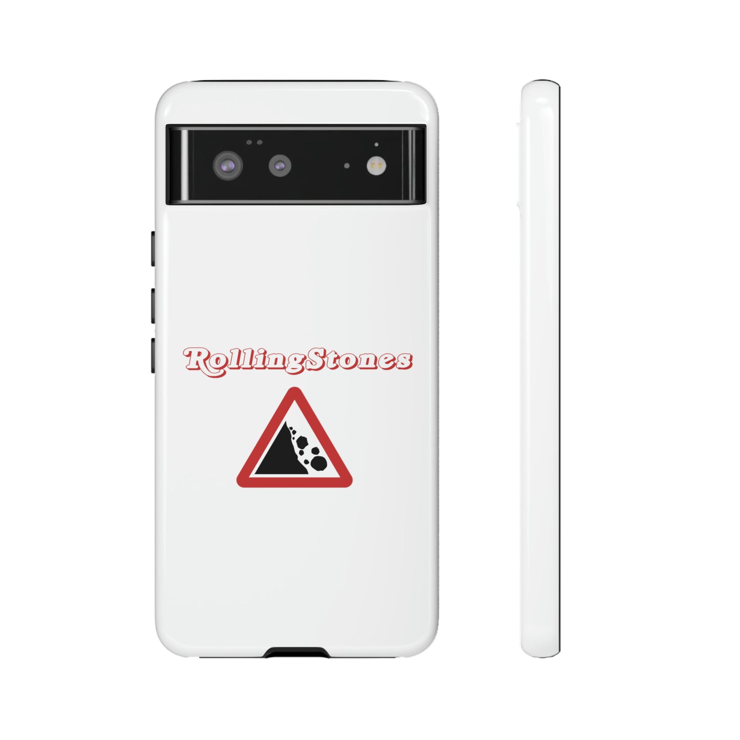 Rolling Stones Samsung Case White