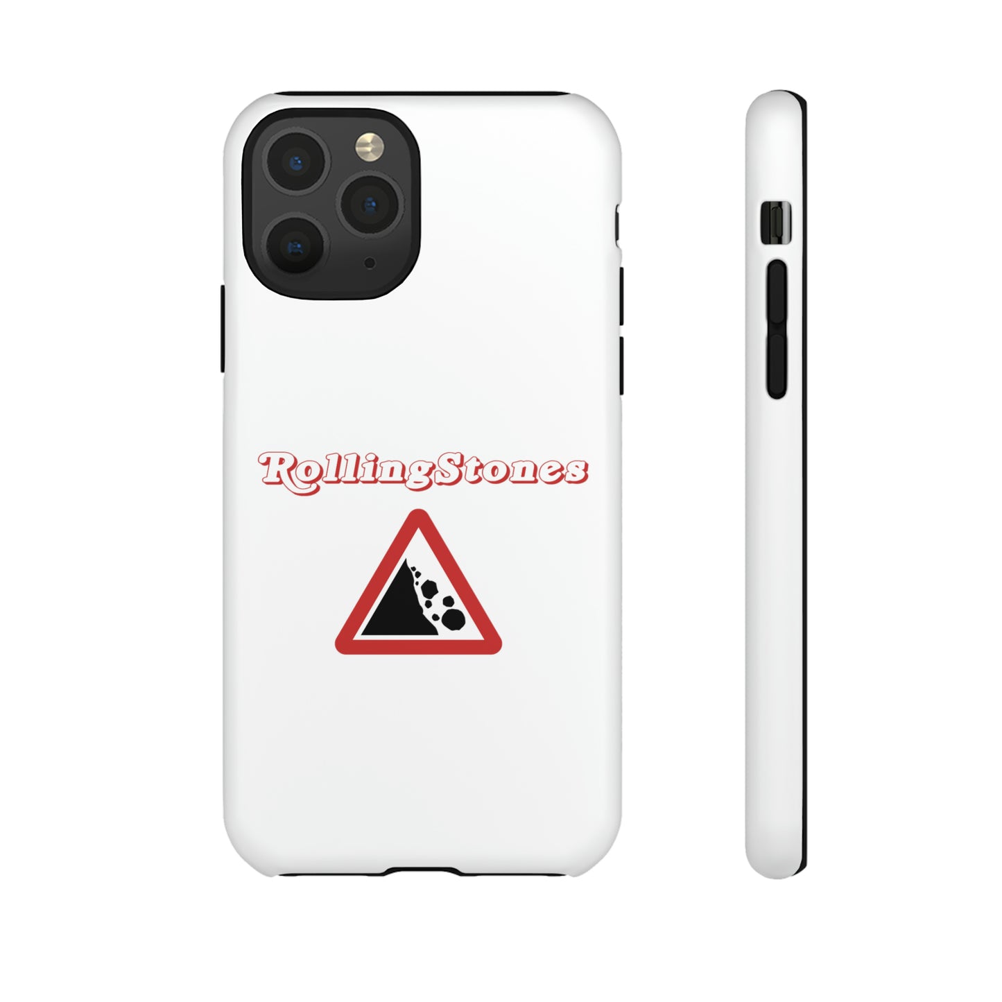 Rolling Stones Tough iPhone Case White