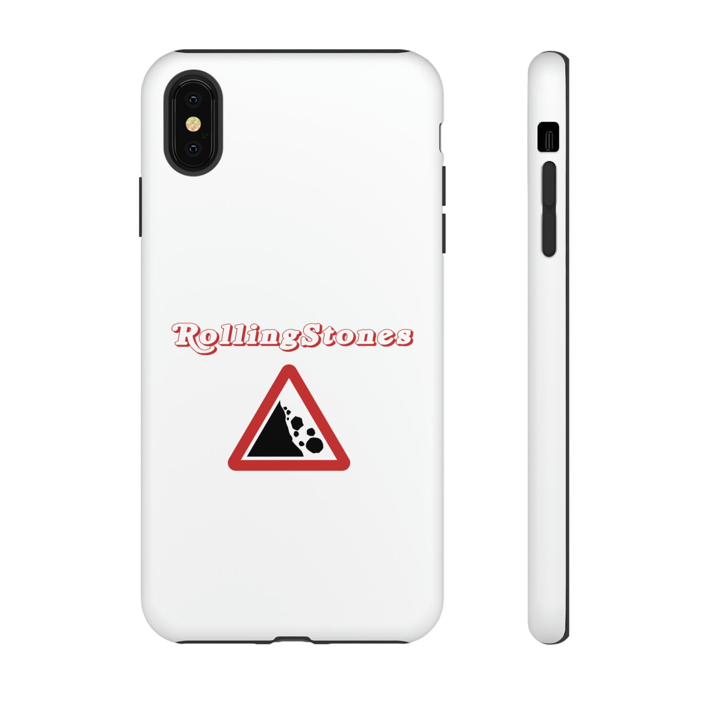 Rolling Stones Tough iPhone Case White