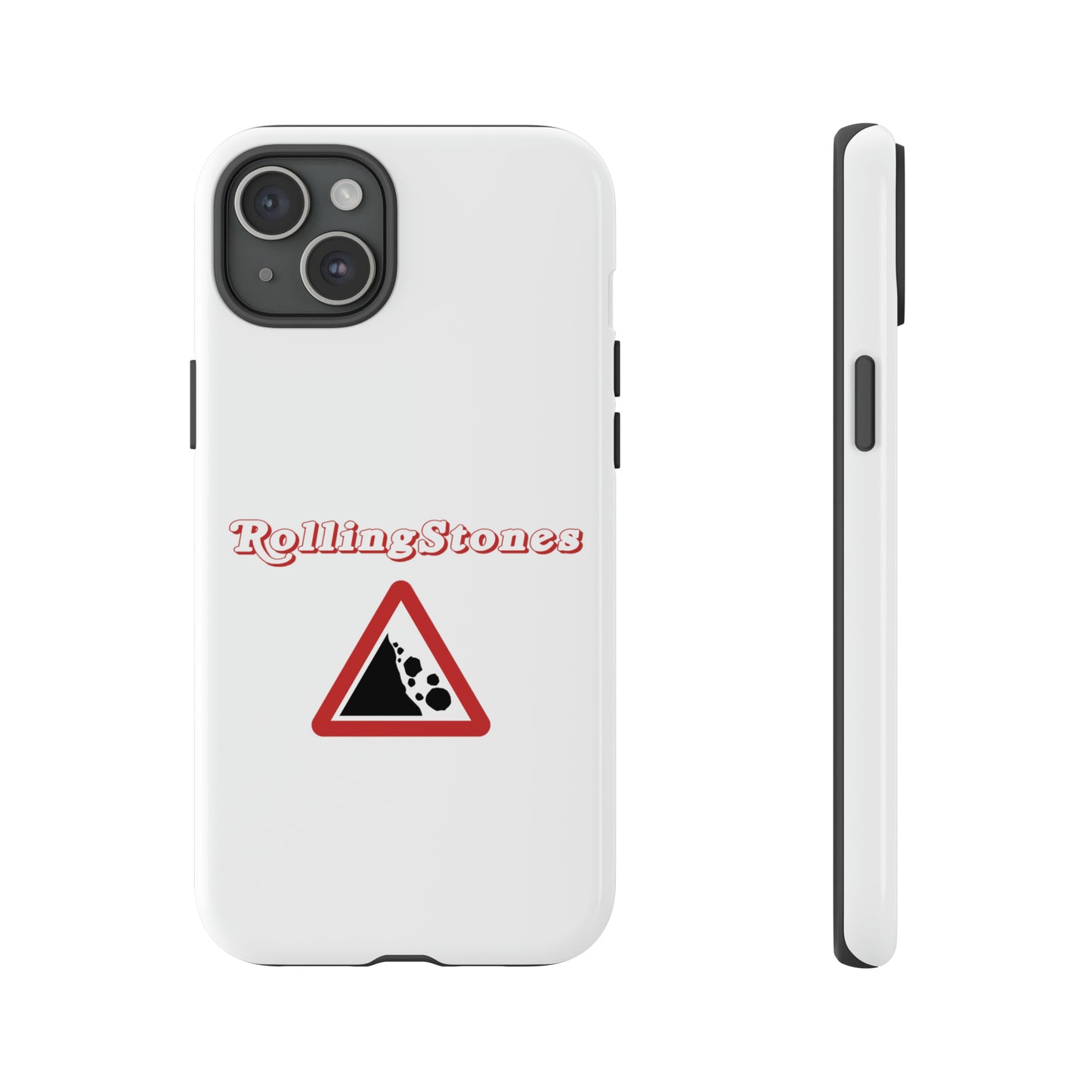 Rolling Stones Tough iPhone Case White