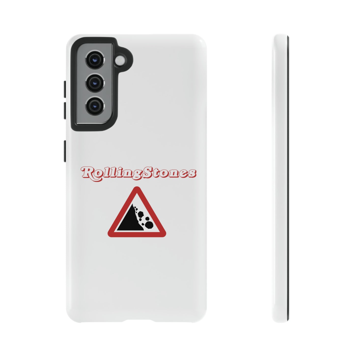 Rolling Stones Samsung Case White