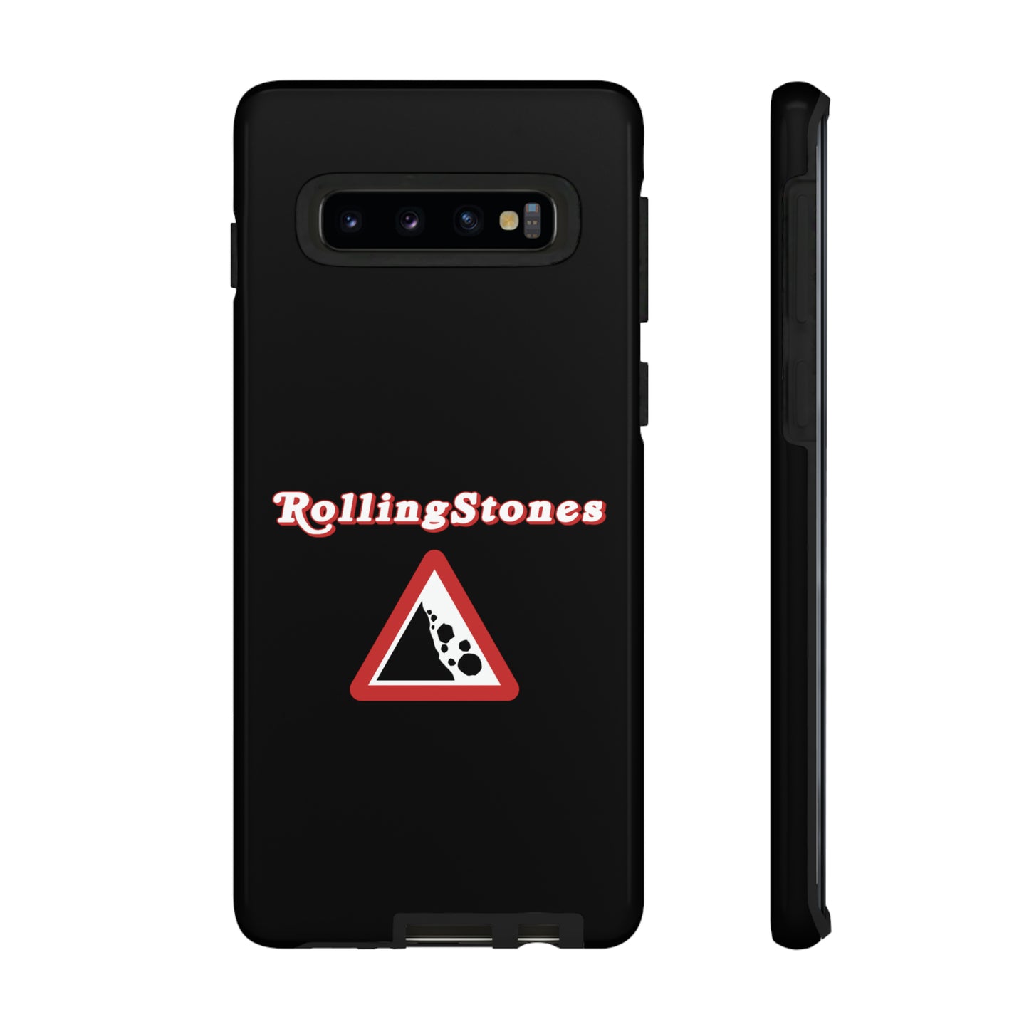 Rolling Stones Samsung Case Black