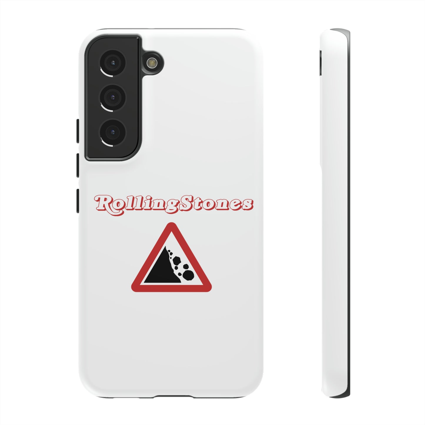 Rolling Stones Samsung Case White