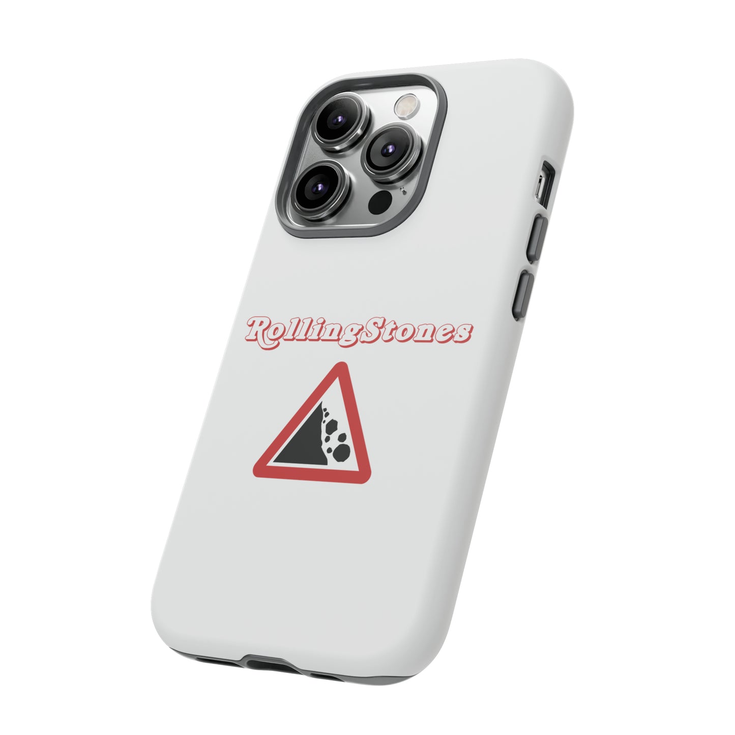 Rolling Stones Tough iPhone Case White