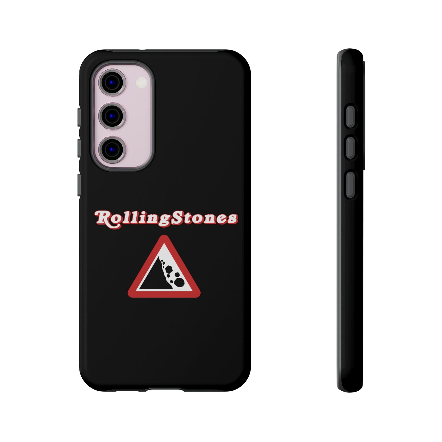 Rolling Stones Samsung Case Black