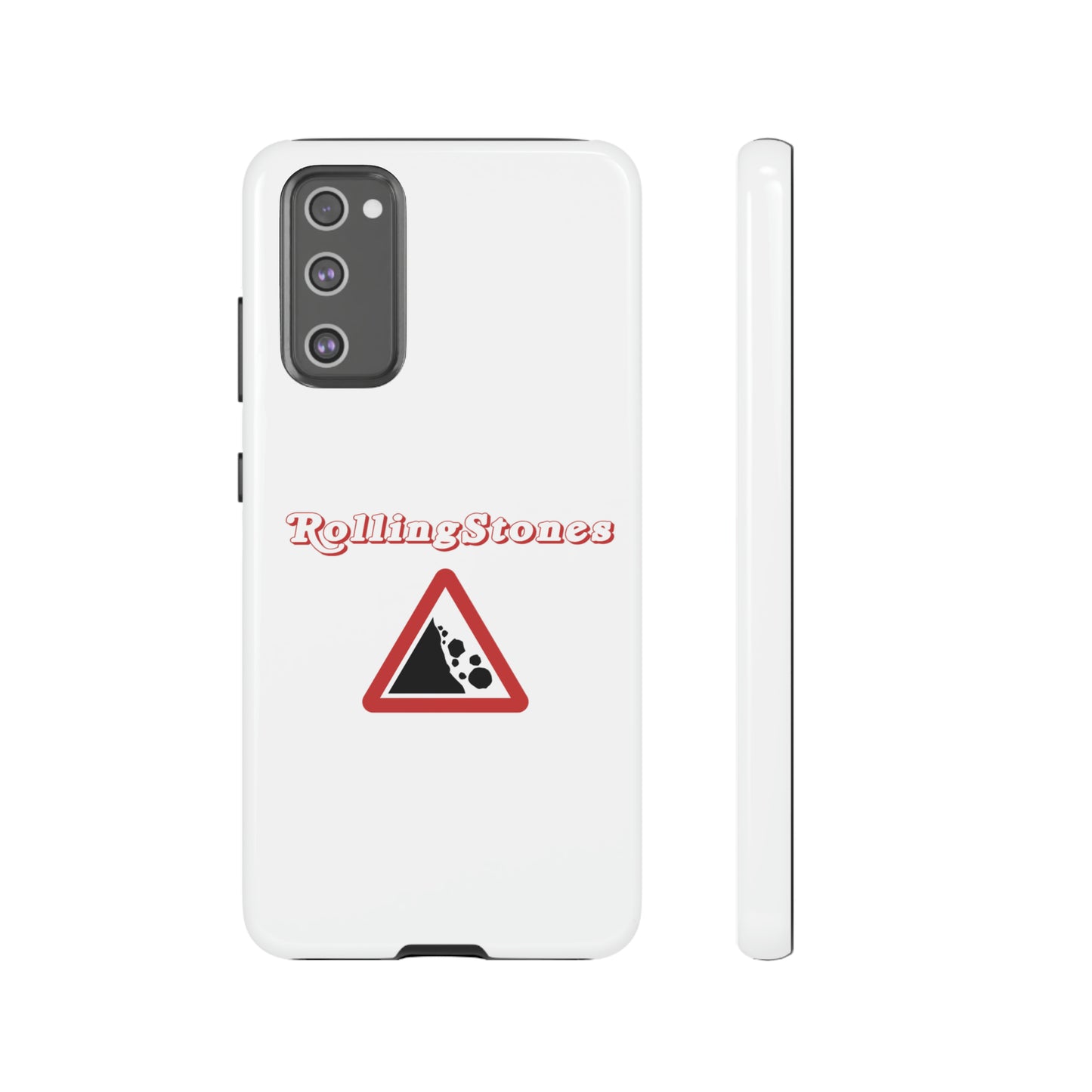 Rolling Stones Samsung Case White