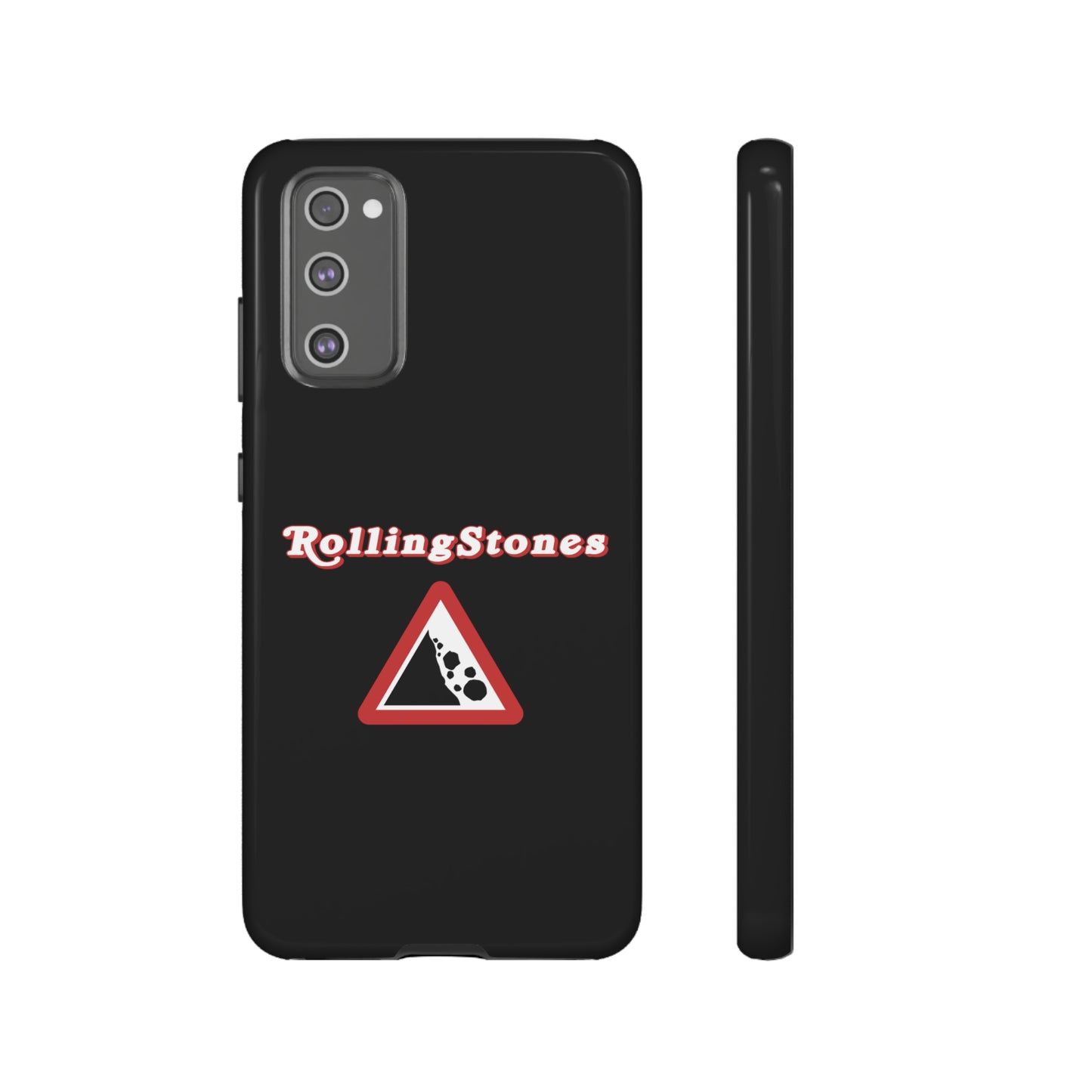 Rolling Stones Samsung Case Black