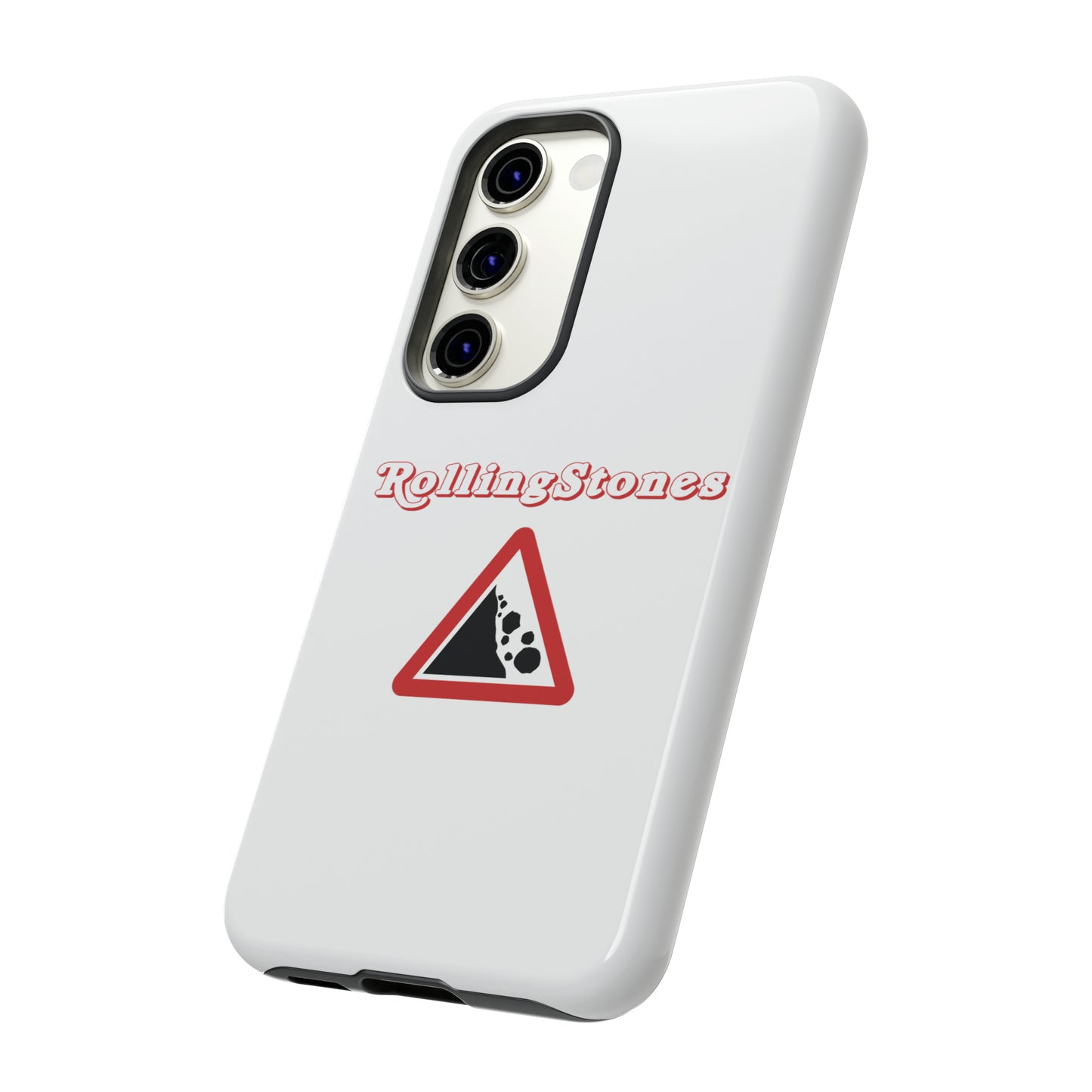 Rolling Stones Samsung Case White