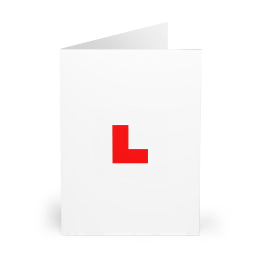 L Plate Cards