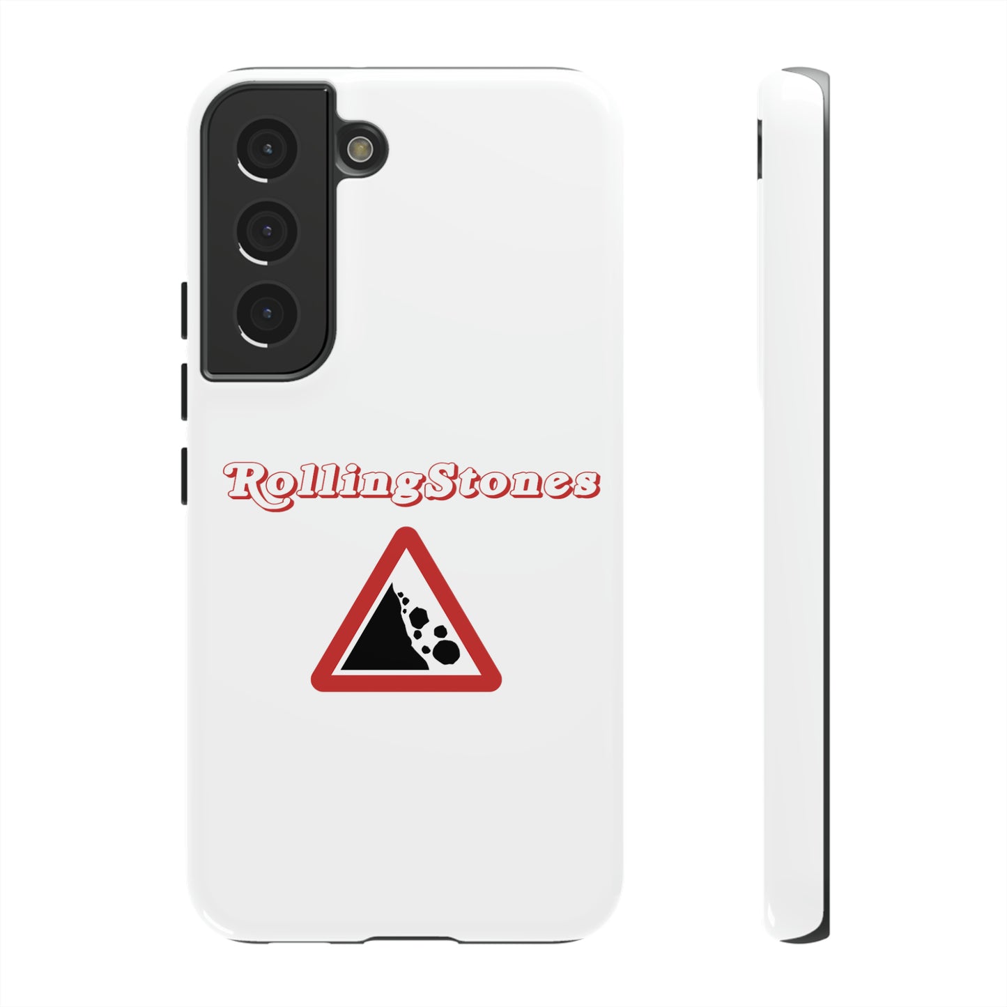 Rolling Stones Samsung Case White