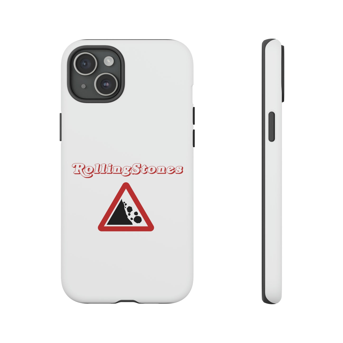 Rolling Stones Tough iPhone Case White