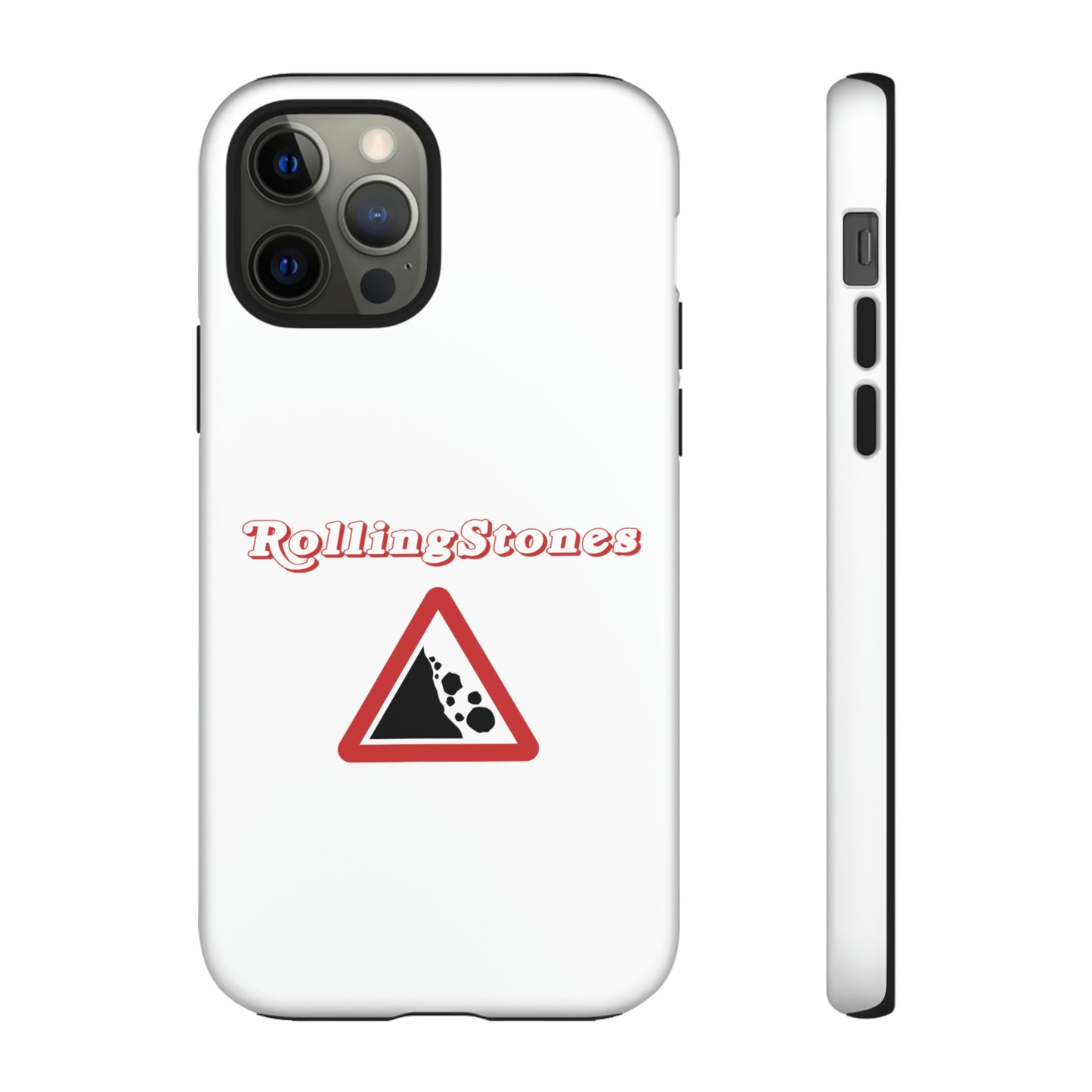 Rolling Stones Tough iPhone Case White