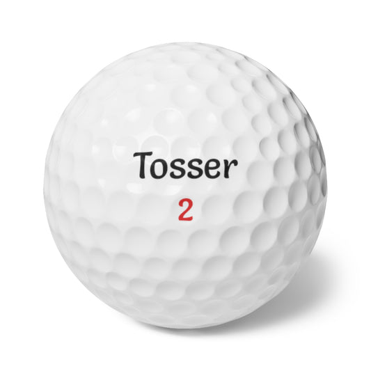 Tosser2 Golf Balls, 6pcs