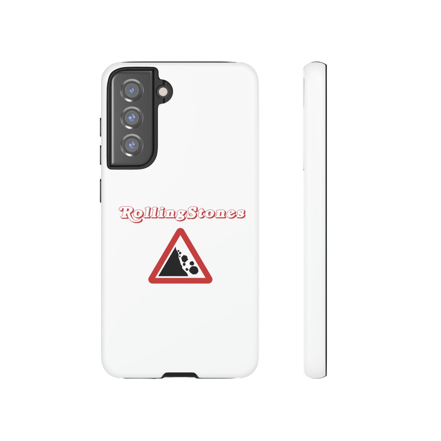 Rolling Stones Samsung Case White