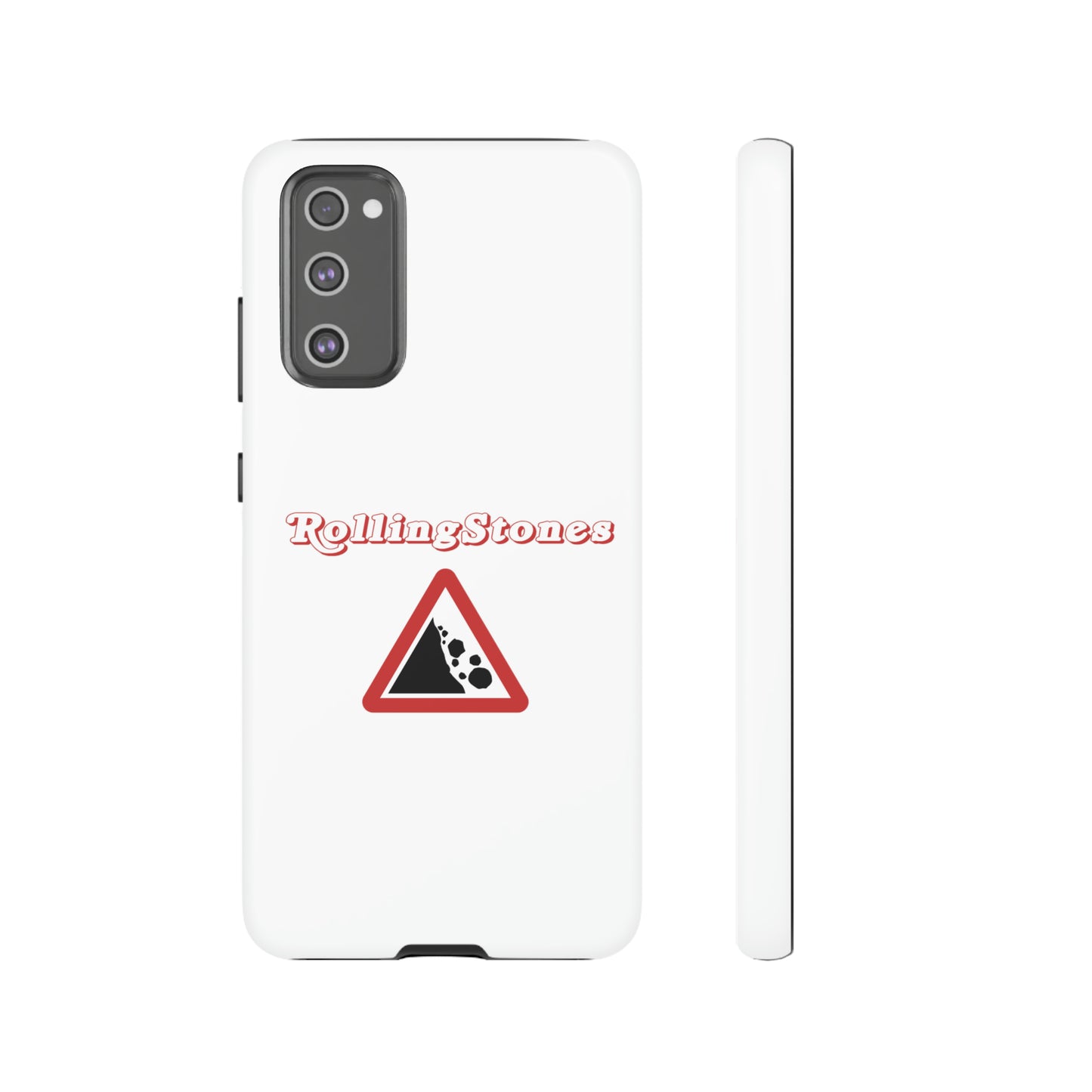 Rolling Stones Samsung Case White